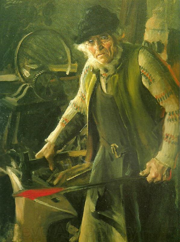 Anders Zorn mastersmed Spain oil painting art